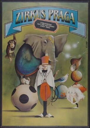 Zirkus Praga, Prag, ohne Jahr