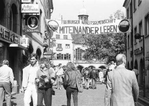 Freiburg im Breisgau: Aktion "Miteinander leben"
