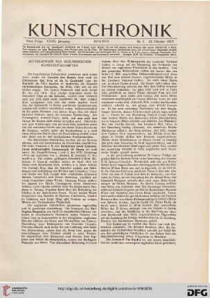 Heft 5 (29. Oktober 1915)