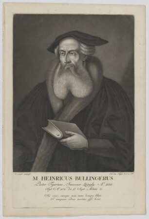 Bildnis des Heinricus Bullingerus