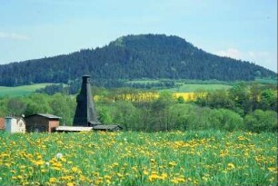 Blick zur Saline Oberilm bei Stadtilm; Landschaft