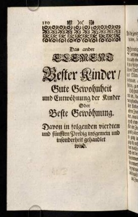 110-111, Titelblatt; Anmahnung