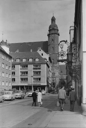 Leipzig. Blick zur Thomaskirche