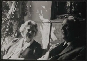 Ottonie Gräfin Degenfeld und Oswalt von Nostitz in Hinterhör