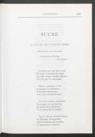 Sucre