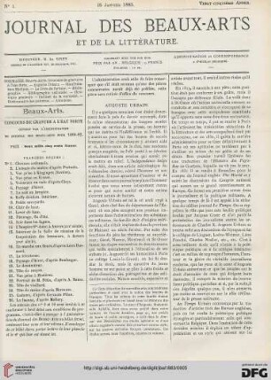 Nr. 1 (15 Janvier 1883)