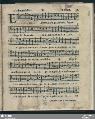 V. Ego sum; SWV 57