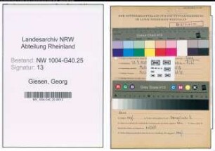 Entnazifizierung Georg Giesen , geb. 30.09.1920 (Gerichtsreferendar)