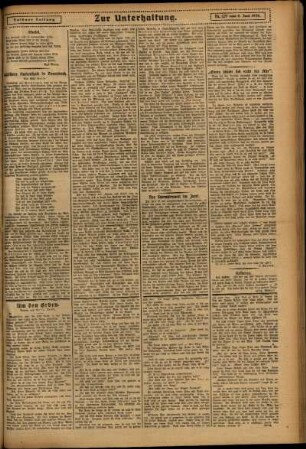 Zweite Ausgabe vom Dienstag, den 08. Juni 1926.