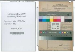 Entnazifizierung Kurt Fenne , geb. 01.09.1908 (Bauingenieur)