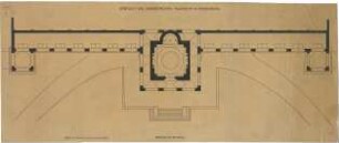 Bestelmeyer, German; Regensburg (Bayern); Gräfl. v. Dörnberg`sches Mausoleum - Grundriss EG