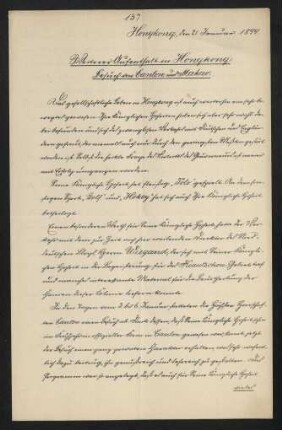 Weiterer Aufenthalt in Hongkong, Besuch von Canton und Makao vom 21.01.1899 (137)