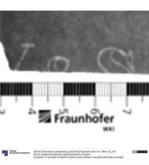 Buchstaben (zweikonturig): [ADV&S] (Fragment)