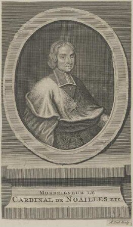 Bildnis von Kardinal de Noailles