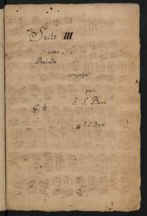 Suiten; cemb; g-Moll; BWV 808