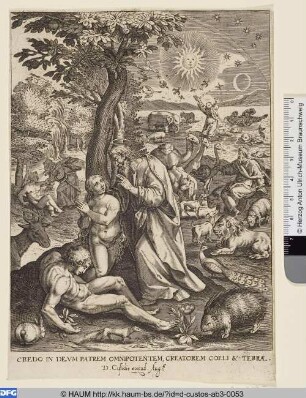 CREDO IN DEUM PATREM OMNIPOTENTEM, CREATOREM COELI & TERRAE