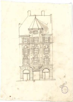 Pfann, Paul; München, Müllerstr. 9; Haus Rothmüller - Ansicht