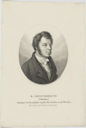 Bildnis des E. Mitscherlich