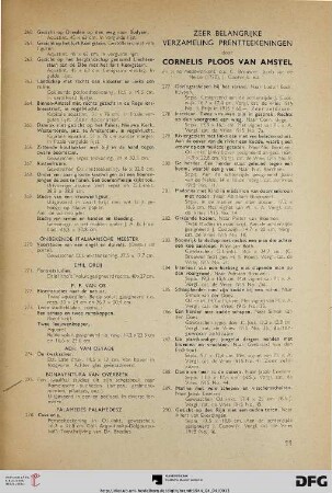 Zeer belangrijke verzameling prentteekeningen door Cornelis Ploos van Amstel (Nr. 277-384)