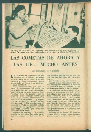 Las cometas de ahora y las de ... mucho antes