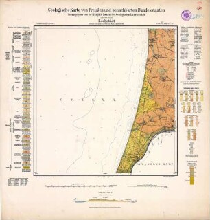 Geologische Karte von Preußen und benachbarten Bundesstaaten, [1285] Lochstädt