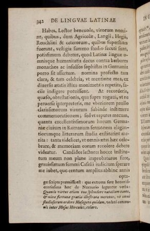 342-349, Habes, Lector benevole, virorum ...
