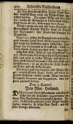 Das 3. Capitel. Von Neu-Holland.