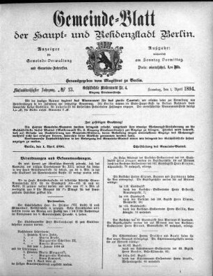 1894,13: No. 13, 1. April 1894
