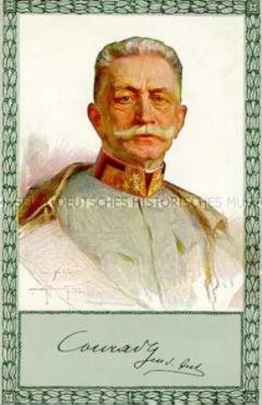 Generaloberst Franz Freiherr Conrad von Hötzendorf