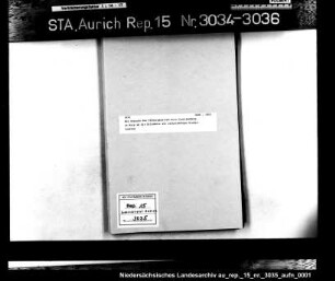 Die Gesuche des Färbergesellen Otto Creutzenberg in Narp um die Erlaubnis zur selbständigen Niederlassung