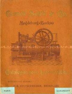 Catalogue pour Locomobiles.
