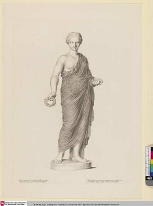 [Antike Statue der Flora]