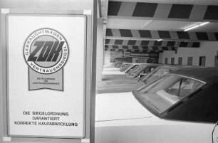 Einführung eines Vertrauenssiegels durch den Verband des Kraftfahrzeugewerbes Nordbaden-Württemberg für den Handel mit Gebrauchtwagen