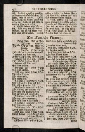 238-240, Die Teutsche Litaney (392 - 393)
