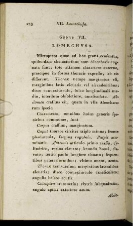 VII. Lomechuja. Genvs VII. Lomechvsa.