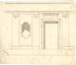 Pfann, Paul; München, Prinzregentenstr. 10; Haus Hartl - Wandverkleidung (Ansicht)