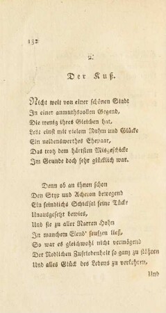 2. Der Kuß.