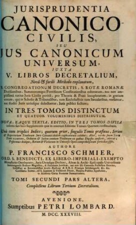 Iurisprudentia canonico-civilis. 2,2