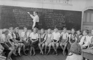 Reportage aus einer Schule in Berlin-Köpenick : Schüler an der Tafel