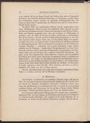 II. Mexikaner.