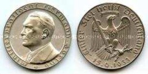 Medaille auf Hermann Göring und die Eröffnung des Preußischen Staatsrats, in Originalschachtel