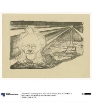 Theaterprogramm: Johan Gabriel Borkman