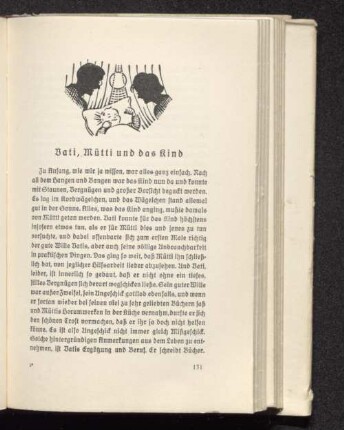 Vati, Mutti und das Kind