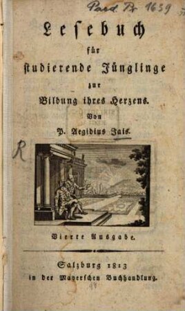 Lesebuch für studierende Jünglinge