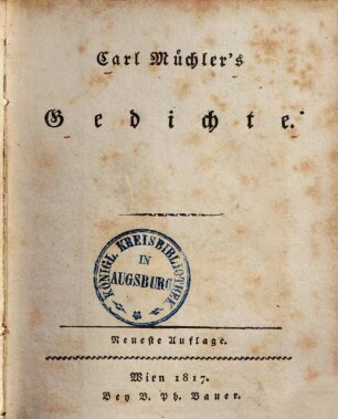 Gedichte