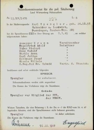 Sprengler, Karl