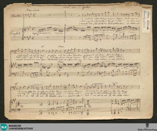 Es rauscht das rote Laub - WK Mus.Ms. 47 : Bariton, pf; c|x