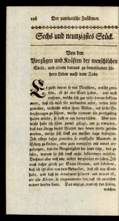 Sechs und neunzigstes Stück