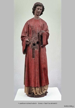 Engel mit dem Kopf des Johannes des Täufers