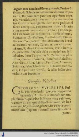 Georgius Vuicelius